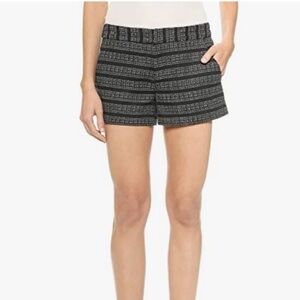 Joie Women's Black Patterned Shorts